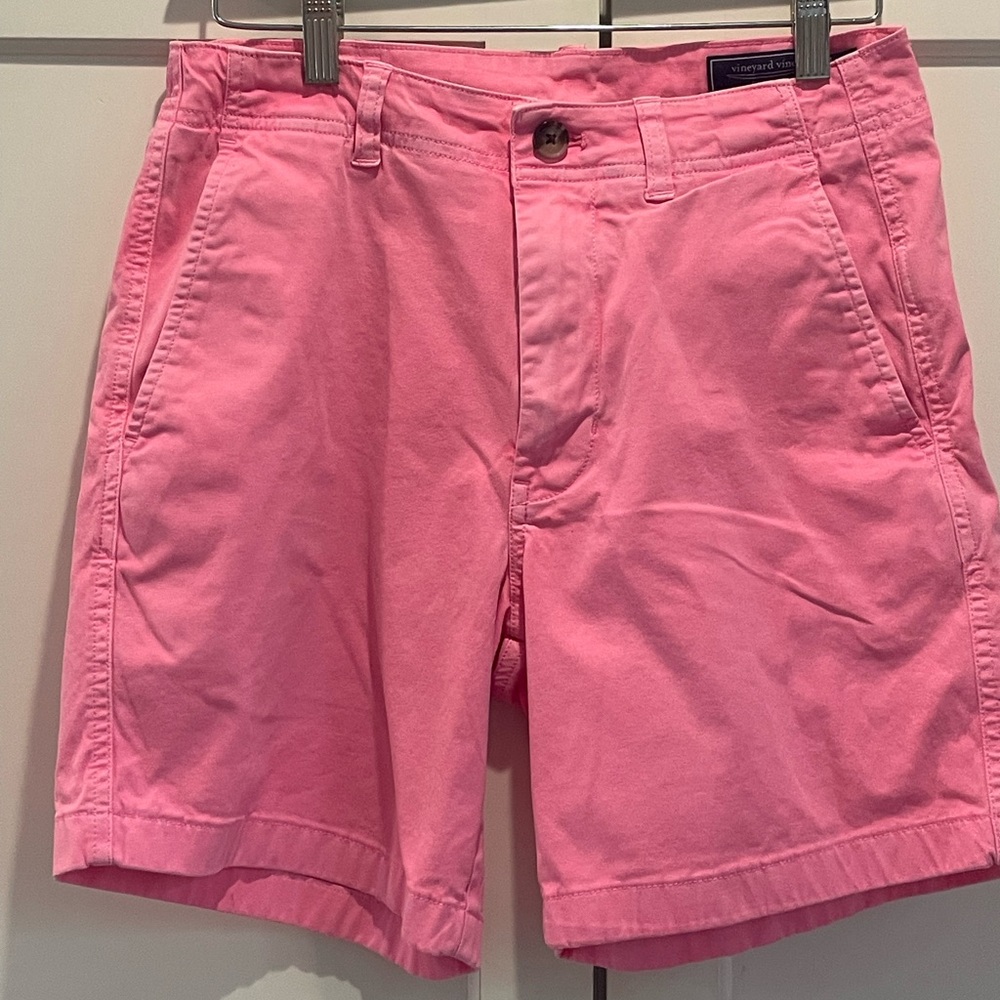 Vineyard Vines Neon Pink Island Shorts